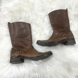 Matisse Studded Western Leather Cowboy Boot Sz 7